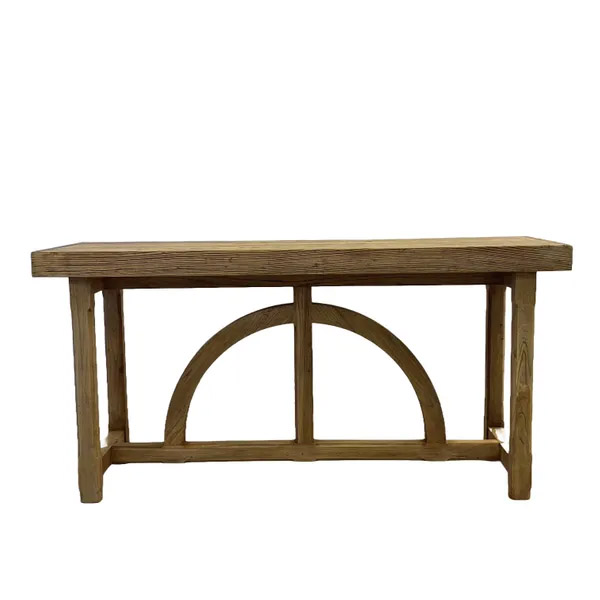 Capulet Archway Console - Aged Elm
